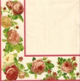 Wunderschöner Rosen-Rahmen - Beautiful Rose Frame - Belle Cadre Rose