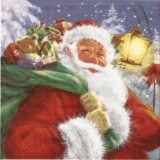 Weihnachtsmann bringt Geschenke - Santa with presents - Père Noël apporte des cadeaux