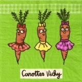 Hübsch bekleidete Karotten - Pretty clothed carrots - Carottes Jolie vêtus, carottes vichy