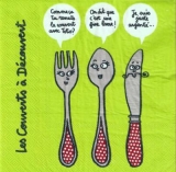 Sprechendes Besteck - Talking Cutlery - Parler Couverts, Les Couverts à Découvert