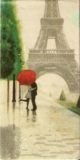 Verliebtes Paar in Paris, Eiffelturm - Loving couple in Paris, Eiffel Tower, Paris Romance - Couples damoureux dans Tour Eiffel de Paris