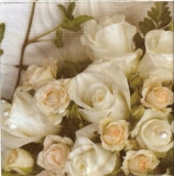 Helle Rosen & Perlen - Light roses & pearls - Brillants roses et perles