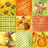 Wunderschöne Herbstcollage - Autumn patchwork - Belle automne collage