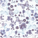 Schmetterlinge, Blumen & Beeren in Blau - Butterflies, flowers & berries in Blue - Papillons, fleurs et baies en Bleu