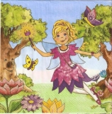 Kleine Fee & Schmetterlinge - Little fairy & butterflies - Petite Fée & Papillons