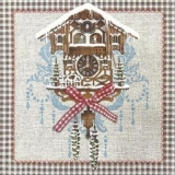 Kuckucksuhr im Winter, Landhausstil - Cuckoo clock in Winter, country style - Coucou en hiver, Style de Pays