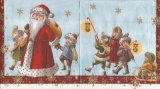 Weihnachtsmann mit Kindern - Santa with kids - Père Noël avec les enfants