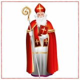 Der heilige Nikolaus von Myra, Bischof - St. Nicolaus - Saint Nicolas