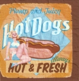 Nostalgie, Retro, Hot dogs always hot & fresh