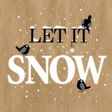 3 Vögel im Schnee - Let it snow - 3 bird in the snow - 3 oiseaux dans la neige