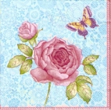 Rosenduft für den Schmetterling - Smell od roses for the butterfly - Odeur agréable de roses pour le papillon