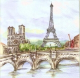 Paris, Eiffelturm, Notre-Dame, Moulin Rouge, Pont Marie