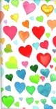 Bunte Herzen - Colorful hearts - Coeurs multicolores