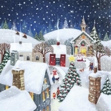 ein weihnachtliches Dorf - a Christmas village - un village de Noël