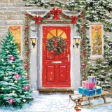 Auch draußen weihnachtlich geschmückt - Outdoor christmas decoration - Décoration de Noël en plein air