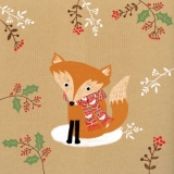 Kleiner Fuchs mit Schal - Little fox with scarf - Petit renard avec lécharpe