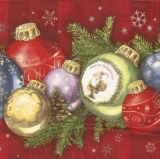 Schöne Weihnachtskugeln mit Weihnachtsmann - Beautiful Christmas balls with Santa Claus - Belles boules de Noël avec le Père Noël