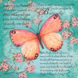 Schmetterling & Geschriebenes - Butterfly & Writing - Papillon et écriture