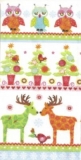 Rentiere- Tannenbäume & Eulen - Reindeer, Christmas Trees & Owls - Renne, arbres de Noël et hibous