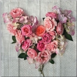 Wunderschönes Rosenherz - Beautiful rose heart - Coeur de roses merveilleux