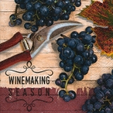 Traubenernte, dunkle Trauben, Wein, Rotwein - Grape harvest, dark grapes, wine, red wine - Récolte de raisin, raisin noir, le vin, le vin rouge
