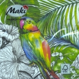 Bunte Papageien im Urwald - Colouful parrots in the jungle - Perroquet coloré dans la jungle
