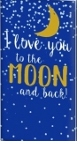 Ich liebe Dich bis zum Mond und wieder zurück - I love you to the Moon and back - Je taime à la folie