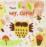 Süße Eule - Cute Owl - Hibou mignon
