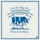Kuh mit Kalb - Cow with calf - Vache avec veau - Lait des Pays-Bas,  Ferme de Limbourg