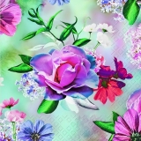 Strahlender Blumenzauber - Radiant flower magic - Sort de fleur radiante