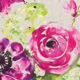 rosa Rose & andere Blüte - pink rose & other blooms - rose rose et autres fleurs