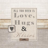 Liebe, Umarmungen & Küsse - Love, hugs & kisses - Amour, câlins et bisous