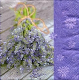 Lavendel auf Holzdiele - Lavender on wooden plank - Lavande sur une planche en bois