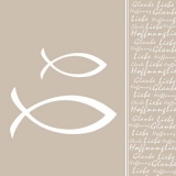 Fischsymbol & Geschriebenes - Fish symbol & written - Symbole du poisson & écrit