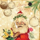 schöner nostalgischer Weihnachtsmann - beautiful nostalgic Santa Claus - beau Père Noël nostalgique