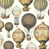 nostalgische Heissluftballons - nostalgic hot air balloons - ballons à air chaud nostalgiques