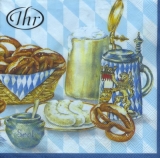 urige bayrische Brotzeit - rustic Bavarian snack - snack bavarois rustique