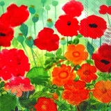 schön gemalte Mohnblumen - beautifully painted poppies - coquelicots magnifiquement peints