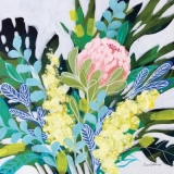 schön gemalte Blumen - beautifully painted flowers - fleurs magnifiquement peintes