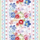 Aquarell Blumenmuster - Watercolor floral pattern - Aquarelle motif floral