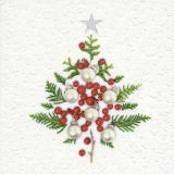 Weihnachtsbaum aus Beeren und Zweige - Christmas tree from berries and branches - Arbre de Noël de baies et de branches
