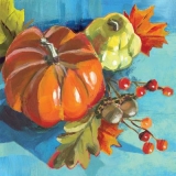 Eicheln, Kürbisse, Früchte & Laub - Acorns, Pumpkins, Fruits & Foliage - Glands, citrouilles, fruits et feuillage