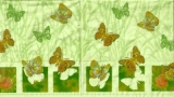 Schmetterlingsflug grün - Butterflies flying - Papillons