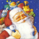 Weihnachtsmann bringt Geschenke - Santa with toys - Père Noël apporte des cadeaux