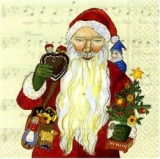 Weihnachtsmann mit seinen Gaben - Santa Claus with its gifts - Père Noël avec ses cadeaux