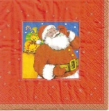 Weihnachtsmann mit vielen Geschenken - Santa Claus with lots of presents - Père Noël avec de nombreux cadeaux
