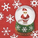 Weihnachtsmann in Schneekugel - Santa Snow globe