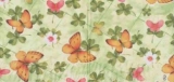 Schmetterling, Blüten & Glücksklee