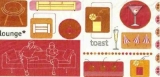 Lounge - eat & drink (red)