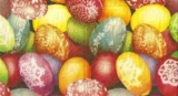 Edel bemalte Ostereier - Painted Eggs